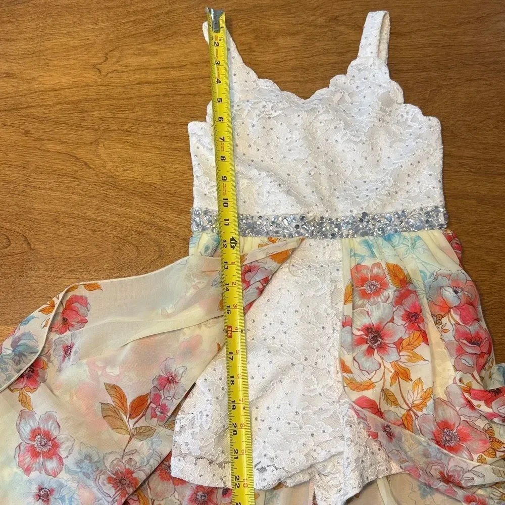 Speechless Kids Walk Through Romper Maxi Dress